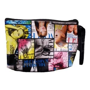 Vogue Variety Magazine Cover Clip Art Accessory Makeup Office Pouch Travel Case